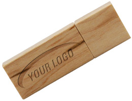 wood002 Coppice USB Flash Drive