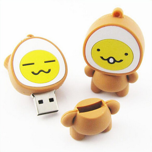 pvc016 Smiley egg yolk USB flash drive